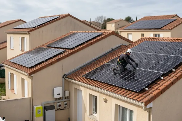 Panneaux solaires à Billère