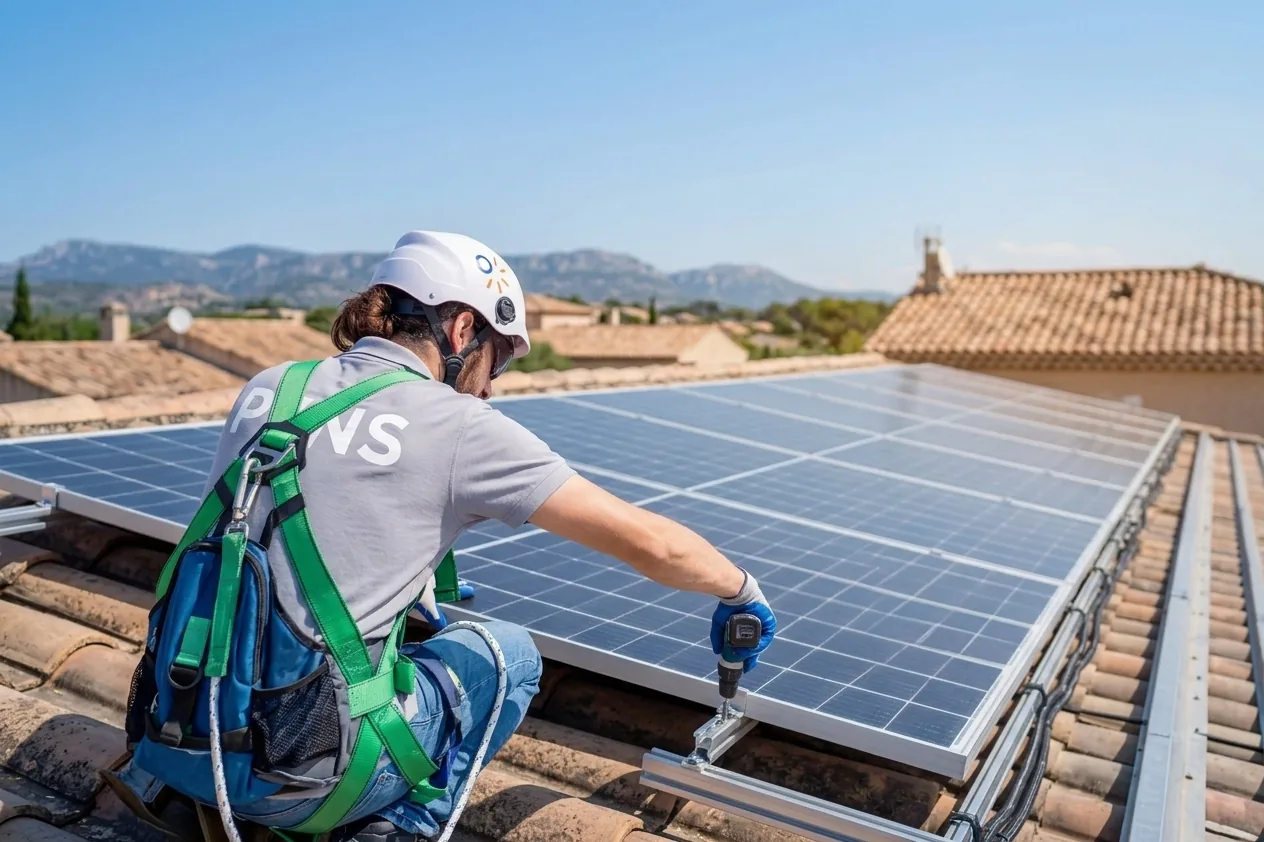 Panneaux solaires à Jurançon