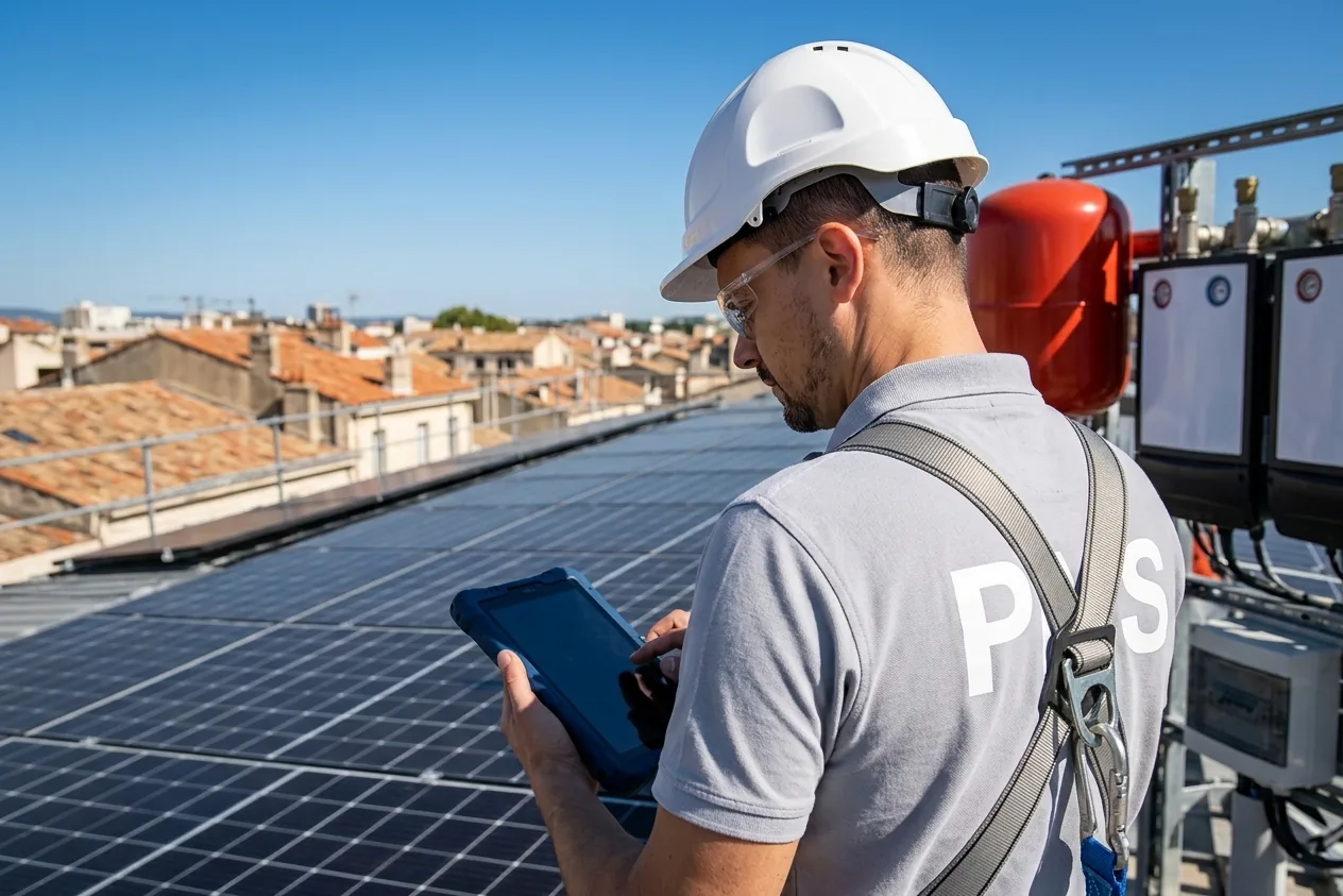 Installation photovoltaïque dans les Pyrénées-Atlantiques